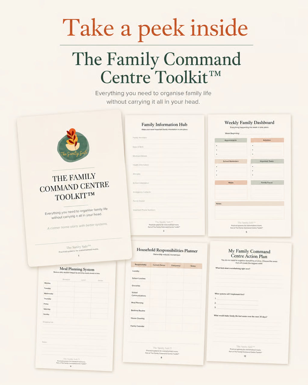 The Family Command Centre Toolkit™