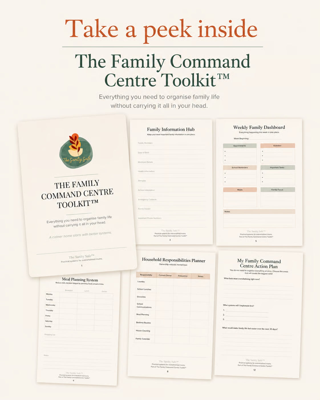 The Family Command Centre Toolkit™