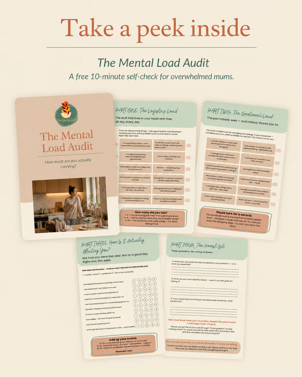 Free Mental Load Audit for Overwhelmed Mums